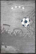 Χαλί Vagio Goal A158ACD Grey Ezzo 160X230cm