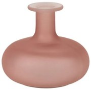 Beauty Home Γυάλινο Βάζο Emy Ροζ 12 x 11 CM – 470ml