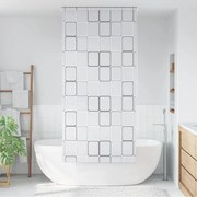 vidaXL Κουρτίνα Μπάνιου Ρολό Τετράγωνο Σχέδιο 120 x 240 εκ.