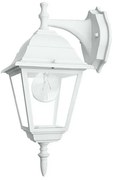 Φωτιστικό Τοίχου - Απλίκα Down Roma LANT-ROMA/AP1B BCO 1xE27 60W 19,5x14,6x35cm White Intec