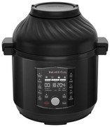 Instant Pot Pro Crisp + Φριτέζα αέρος 140002701, 1500 W, 7,6 L, 11 προγράμματα, καλάθι φριτέζας αέρος, οθόνη LCD, Μαύρο