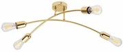 Φωτιστικό Οροφής Helix 4688 4xΕ27 15W 62x20cm Gold TK Lighting