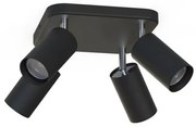 Σποτ Φωτιστικό Οροφής EYE SPOT IV GU10 Nowodvorski-6022-Μαύρο 6022
