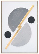 Πίνακας σε καμβά Geometric Inart 52x4.5x72εκ