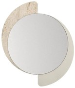 Καθρέπτης Τοίχου Sevilla 0265911 59,2x2,2x69cm Sandstone-Travertine Μοριοσανίδα, Μελαμίνη