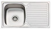 Geman Νεροχύτης Ένθετος Ανοξείδωτος Μ80xΠ48cm Inox