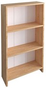 Βιβλιοθήκη Ferma 120-000255 56x20x108cm Sonoma-White