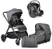 ΠΟΛΥΚΑΡΟΤΣΙ ΜΕ ΠΟΡΤ ΜΠΕΜΠΕ ΚΑΙ ΚΑΘΙΣΜΑ ΑΥΤΟΚΙΝΗΤΟΥ 3 ΣΕ 1 CANGAROO MACAN GREY 3800146235314-3