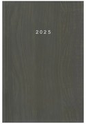 Next ημερολόγιο 2025 wood ημερήσιο δετό καφέ 14x21εκ. τμχ.