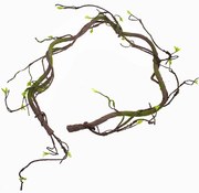 Τεχνητή Γιρλάντα Αποξηραμένο Κλαδί 6091-7 200cm Brown Supergreens Πολυαιθυλένιο