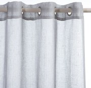 Κουρτίνα (140x265) Με Τρουκς Nef-Nef Homeware Lilla Γκρι