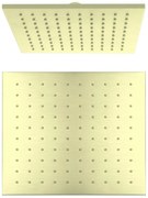 Sparke LUME-17 Κεφαλή Ντουζ Τετράγωνη Χρυσό 25x25cm