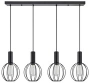 Φωτιστικό Οροφής Πολύφωτο Homelighting 77-8539 Black