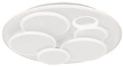 Πλαφονιέρα Φωτιστικό Οροφής Dots Λευκό Φ50 21162 Fischer Honsel-21162-Λευκό 21162