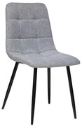Καρέκλα Τραπεζαρίας (44x55x83.5) A-S Sirac Light Grey 184905A
