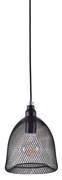 Φωτιστικό Οροφής  SE 151-20-1 ZOLA PENDANT LAMP BLACK MAT Γ2 - 51W - 100W - 77-3581