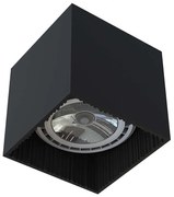 Φωτιστικό Οροφής - Σποτ Groove 7792 1xGU10 75W Black Nowodvorski Αλουμίνιο