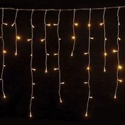 Magic Christmas Βροχή 288 LED Θερμό Λευκό 600X60cm Επέκταση ΄Εως 3Τμχ. Διαφανές Καλώδιο 600-11358