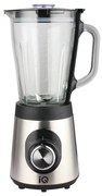 Iq Μπλέντερ Για Smoothies Με Γυάλινη Κανάτα 1.5lt 800w Bl-416 Inox