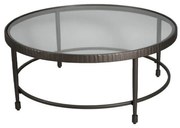 Τραπεζάκι Σαλονιού Granaz 04-1102 100x100x42.5 Black