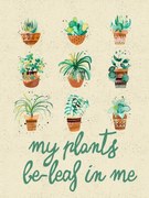 Εικονογράφηση My Plants Believe In Me, Ninola Design