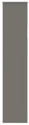 vidaXL Ρολέρ Μπλακάουτ γκρί 50x230 cm Πλάτος υφάσματος 45,7 cm