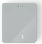 Ζυγαριά κουζίνας Aeno AKS0001S, Smart, 8 kg, Tempered glass, TAPA, LED οθόνη, Λευκό