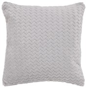 Διακοσμητικό Μαξιλάρι Fleece 40x40εκ. Throws 1368 Grey Das Home
