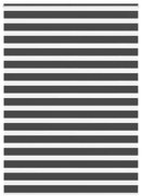 vidaXL Ζέβρα τυφλή Μαύρο Πλάτος υφάσματος 150,9 εκ. Πολυεστέρας