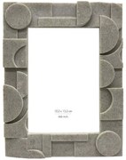 Κορνίζα Rock 031482 10x15cm Beige Γυαλί,Polyresin
