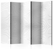 Διαχωριστικό με 5 τμήματα - Room divider - White waves II 225x172