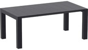ΕΠΕΚΤ.ΤΡΑΠΕΖΙ ΠΟΛ/ΝΙΟΥ VEGAS 100X180/220εκ. BLACK