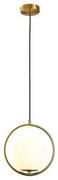 Κρεμαστό Φωτιστικό ARTE ILLUMINA 60W Ε27 Iron Gold 144-28501 Eurolamp-144-28501-Χρυσό 144-28501