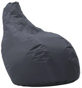 Πουφ πολυθρόνα Eco pakoworld 100% αδιάβροχο γκρι 056-000012