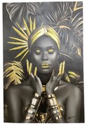 Πίνακας σε καμβά Umone I Inart 80x3x120εκ