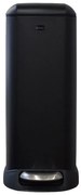 Κάδος Απορριμμάτων Slim 01-9144 20Lt Black Matte Estia Stainless Steel