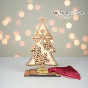 Επιτραπέζιο ξύλινο έλατο οξιά