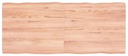 vidaXL Επιφ Τραπεζιού Αν Καφέ 140x60x(2-6)εκ.Ακατέργ. Μασίφ Ξύλο Δρυός