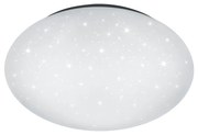 Πλαφονιέρα Οροφής IP44 Λευκή 37xH8cm LED 15w 4000K 1500lm  Trio Lighting Paolo 686014000