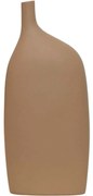 Βάζο Dome Long 230TRV1121 18x8x36cm Beige Aberto Design Κεραμικό