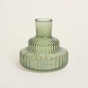 Beauty Home ΒΑΖΟ ΜΕ ΕΠΙΠΕΔΑ 15 x 14 cm  Πράσινο