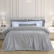 Κουβέρτα 3442 Velour Silver Greenwich Polo Club Single 160x240cm Acrylic