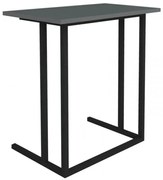 Τραπεζάκι Σαλονιού Βοηθητικό Jango 0212622 60x35,5x65,5cm Black-Anthracite