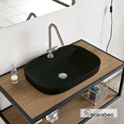 ΝΙΠΤΗΡΑΣ GLAM 56x39 SCARABEO ARDESIA (BLACK MATT) 1810-401