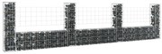 vidaXL Συρματοκιβώτια Στύλοι σε U Σχήμα 4 τεμ. 380x20x100 εκ Σιδερένια