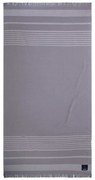 Πετσέτα Θαλάσσης 3745 Grey Greenwich Polo Club Θαλάσσης 90x180cm 100% Βαμβάκι