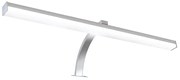 Φωτιστικό Επίτοιχο Aca PN77LEDW50CH VIDE Ασημί (Silver Coloured) 3000K