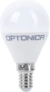 OPTONICA LED λάμπα G45 1405, 8W, 4500K, 710lm, E14