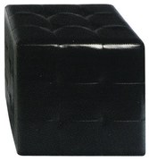 Σκαμπό Cony Black E7046,1 37X37X42 cm Τεχνόδερμα