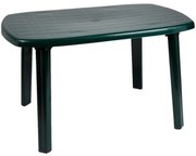 Τραπέζι &quot;ETHRA&quot; πλαστικό σε χρώμα πράσινο 150x90x72